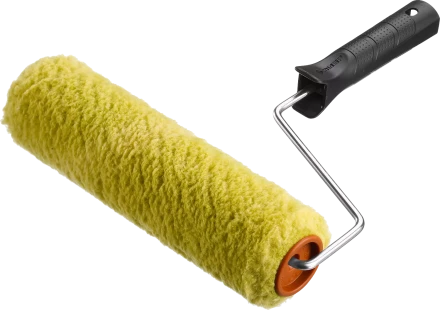 ЗУБР СИНТЕКС, 48 х 180 мм, бюгель 6 мм, ворс 18 мм, все виды ЛКМ, малярный валик (03515-18) купить в Сургуте