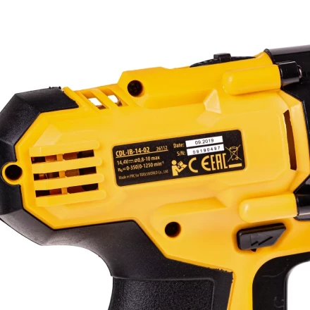 Дрель-шуруповерт аккумуляторная CDL-IB-14-02 Denzel 26112 купить в Сургуте