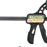 Струбцина "EcoKraft" ручная пистолетная, KRAFTOOL 32226-15, пластиковый корпус, 150/350мм, 150кгс 32226-15 купить в Сургуте