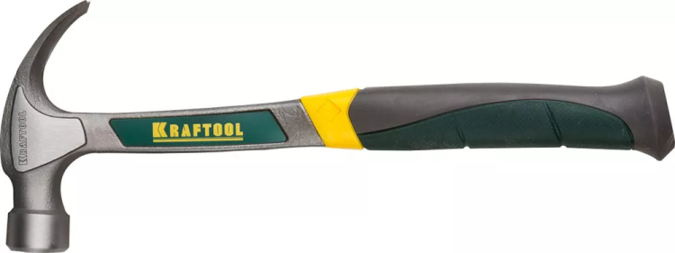 Молоток-гвоздодер THOR 450 г цельнокованый, KRAFTOOL 20270-450 20270-450 купить в Сургуте