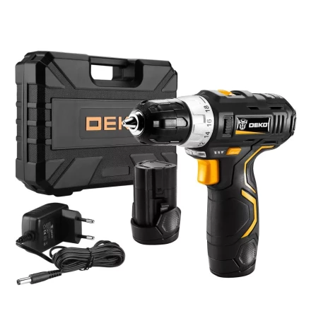 Дрель аккумуляторная в наборе DEKO GCD12DU3 SET4, 063-4140 купить в Сургуте