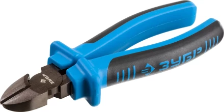 Бокорезы ЗУБР эксцентриковое расположение шарнира, особостойкое спец. покрытие Н12Х1 (никель/хром), двухкомпонентные рукоятки, 160мм 2201-5-16_z01 купить в Сургуте