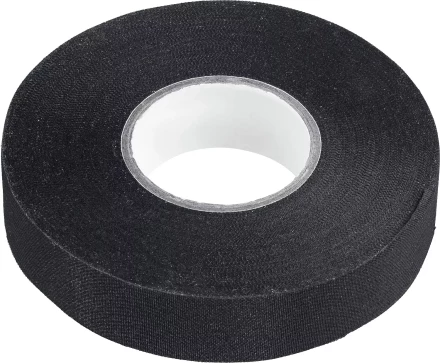 ЗУБР АВТО-ЖГУТ, 19 мм х 25 м, черная, термостойкая текстильная изолента, Профессионал (1236-2) купить в Сургуте