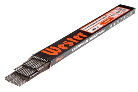 Электроды для сварки WESTER МР-3, 3.0 мм, 1 кг купить в Сургуте