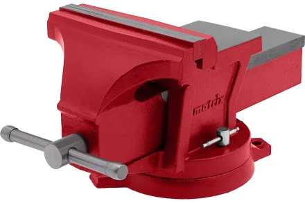 Тиски слесарные 200 мм поворотные с наковальней Matrix купить в Сургуте