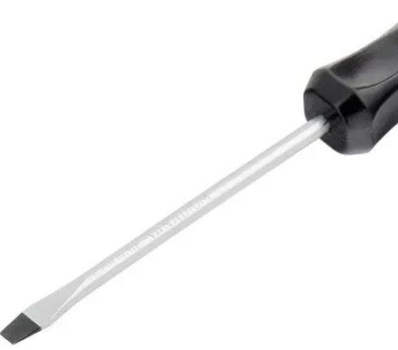 Отвертка Fusion SL8,0 х 250 мм CrV 3-х компонентная рукоятка anti slip MTX 114279 купить в Сургуте