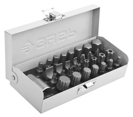 ЗУБР 32 шт, специальные биты (2655-H32) купить в Сургуте