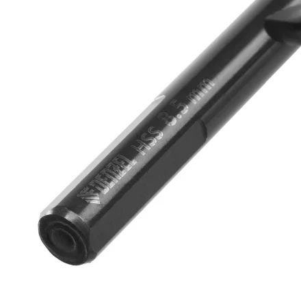 Сверло по металлу, 8,5 мм, HSS-Tin, Golden Tip, 8 шт. Denzel 717220 купить в Сургуте