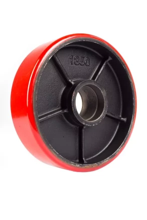 Колесо полиуретановое 180х50 мм без подшипника для тележек гидравлических BF/DF-III/RHP/AC/DF/CW2 1000296 купить в Сургуте