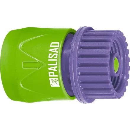 Соединитель пластмассовый быстросъемный, внутренняя резьба  3/4&quot;, аквастоп  PALISAD 66170 купить в Сургуте