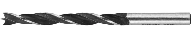 Сверло спиральное по дереву "M-type", М-образная заточка, сталь HCS, STAYER Professional 2942-090-06, d=6мм 2942-090-06_z01 купить в Сургуте