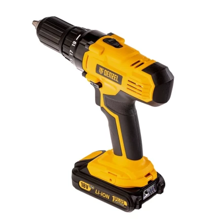 Дрель-шуруповерт аккумуляторная CDL-IB-18-02 Denzel 26113 купить в Сургуте