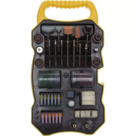 Набор мини-насадок STAYER &quot;MASTER&quot; для гравировальных машин, 82 предмета, пластиковый кейс 29901-H82 купить в Сургуте