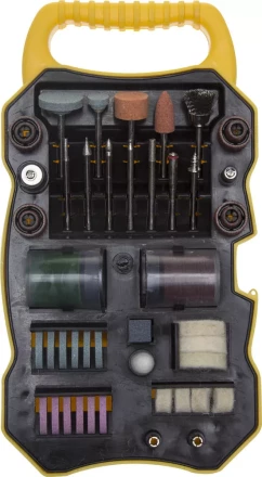 Набор мини-насадок STAYER &quot;MASTER&quot; для гравировальных машин, 82 предмета, пластиковый кейс 29901-H82 купить в Сургуте