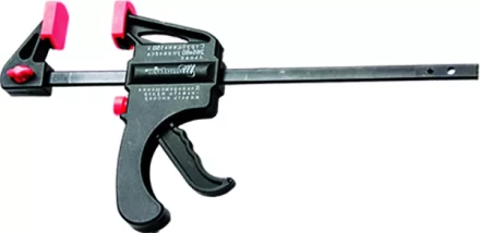 Струбцина универсальная F-образная, 150 х 265 х 45 мм, пластмассовый корпус MATRIX 20561 купить в Сургуте