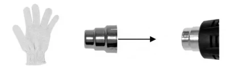 Фен строительный ELITECH ТВ 1600 К купить в Сургуте