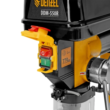 Станок сверлильный радиальный DDM-550R, 550 Вт, 16 мм, 12 ск., настольный// Denzel 95323 купить в Сургуте