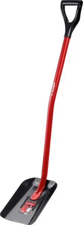 ЗУБР МАСТЕР, 295 х 230 х 1200 мм, полотно 1.5 мм, закалено, стальной изогнутый черенок с рукояткой, тип ЛСП, совковая лопата (39525) купить в Сургуте