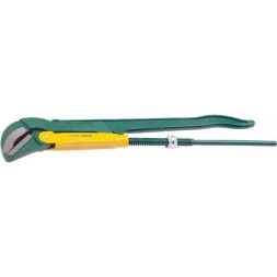 Ключ KRAFTOOL трубный, рычажный, тип &quot;PANZER-V&quot;, изогнутые губки, цельнокованный, Cr-V сталь, 3&quot;/670мм 2735-30_z01