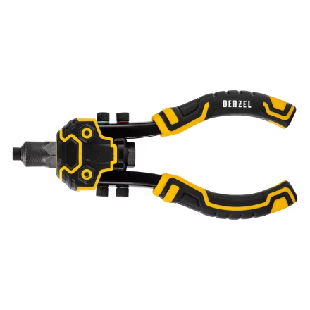 Заклепочник двуручный, заклепки 2,4-3,2-4,0-4,8-6,4 мм Denzel 40500 купить в Сургуте