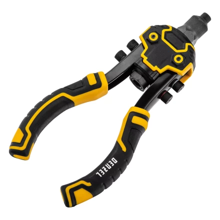 Заклепочник двуручный, заклепки 2,4-3,2-4,0-4,8-6,4 мм Denzel 40500 купить в Сургуте