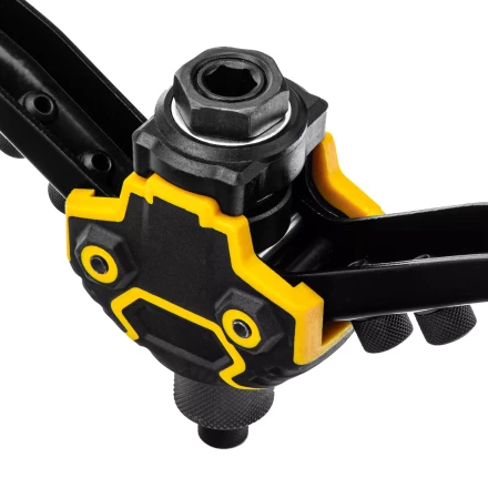 Заклепочник двуручный, заклепки 2,4-3,2-4,0-4,8-6,4 мм Denzel 40500 купить в Сургуте