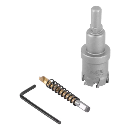 Коронка по металлу твердосплавная, 27 мм Denzel 724007 купить в Сургуте