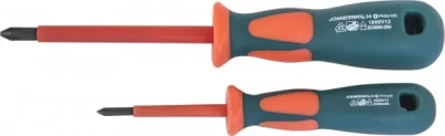 Отвертка крестовая диэлектрическая №0 60 мм DV13P060 D19P060 Jonnesway 47466