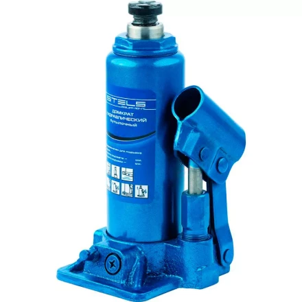 Домкрат гидравлический бутылочный телескопический 8 т h подъема 170–430 мм  STELS 51118 купить в Сургуте