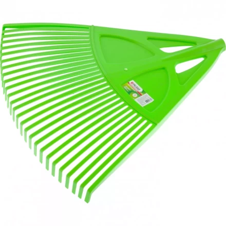 Грабли веерные пластиковые 27 зубьев зеленые Palisad 61709 купить в Сургуте