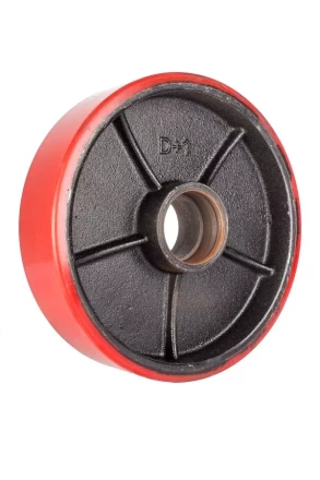 Колесо полиуретановое 200х50 мм без подшипника для тележек гидравлических BF/WB/RHP 1001014 купить в Сургуте