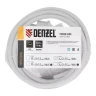 Шнур сетевой Denzel Energy Series, ПВС, 3 м, 2 x 1,5 мм, с неразборной вилкой, белый, 3 м, 37672 купить в Сургуте