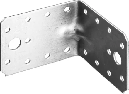 Крепежный угол ЗУБР &quot;МАСТЕР&quot; усиленный, 55х70х70мм, 1шт 310116-55-070 купить в Сургуте