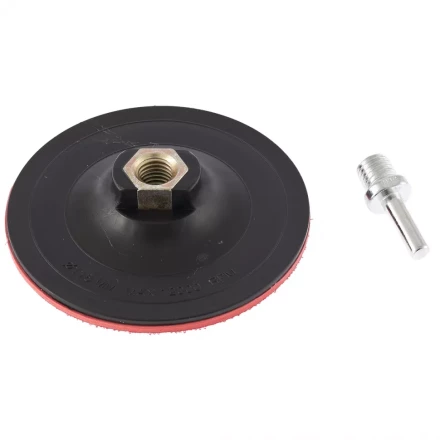 Насадка для дрели и УШМ с липучкой 125 мм твердая MATRIX артикул 76230 купить в Сургуте