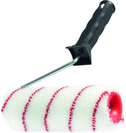 Валик &quot;Нейлон Стандарт&quot; пластмассовая ручка 180 мм ворс 9 мм D 40 мм полиамид  MATRIX 80884 купить в Сургуте