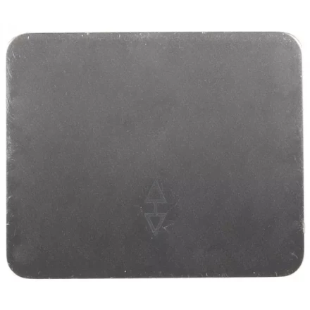 Выключатель СВЕТОЗАР &quot;ГАММА&quot; проходной, одноклавишный, без вставки и рамки, цвет светло-серый металлик, 10A/~250B SV-54137-SM купить в Сургуте