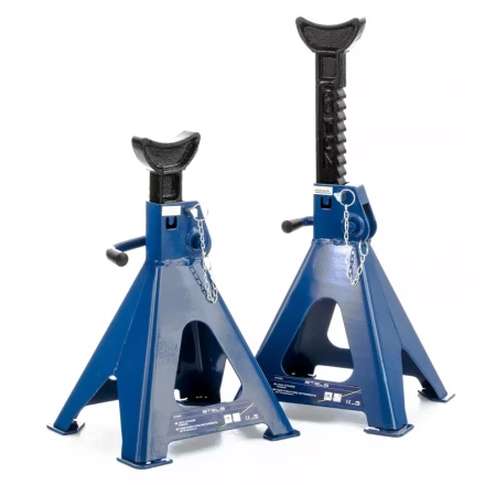 Подставки под автомобиль регулируемые 6т h 415-605 мм 2 штуки STELS 51633 купить в Сургуте