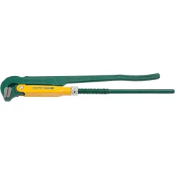 Ключ KRAFTOOL трубный, тип &quot;PANZER-L&quot;, прямые губки, Cr-V сталь, цельнокованный, 1 1/2&quot;/440мм 2734-15_z01