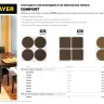 Накладки STAYER "COMFORT" на мебельные ножки, самоклеящиеся, фетровые, коричневые, круглые - диаметр 28 мм, 8 шт 40910-28 купить в Сургуте