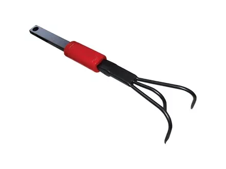 Рыхлитель 3-зубый усиленный с телескопической рукояткой р/ч 100 мм длина инструмента 1010-1320 мм/ 63038 купить в Сургуте