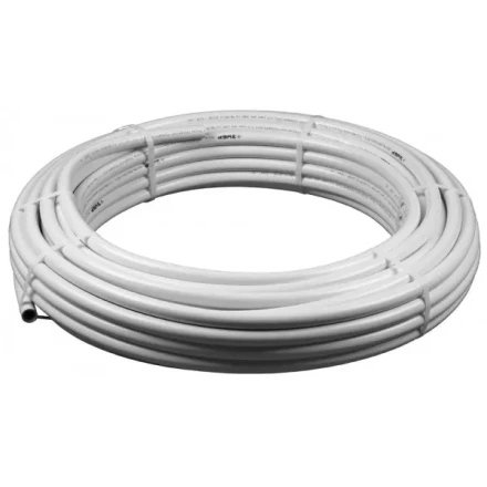 Труба металлопластиковая ЗУБР, 26мм, толщ. стенки 3мм, мет. слоя 0,3мм, макс. давл/10атм при т-ре 95 град, 50 м 51455-26-50 купить в Сургуте