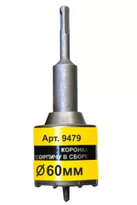 Коронка SDS+ 60х50 ТС д/кирп в сборе Энкор 9479