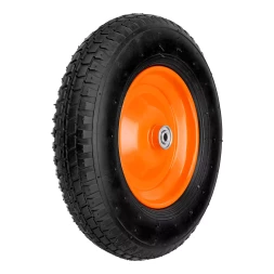 Колесо пневматическое Palisad 4.80/4.00-8 D380мм, подш. внут. диам. 12мм, длина оси 80мм 689468