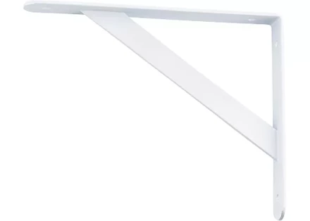 Кронштейн усиленный 300х200х30х4 мм белый СИБРТЕХ 94046 купить в Сургуте