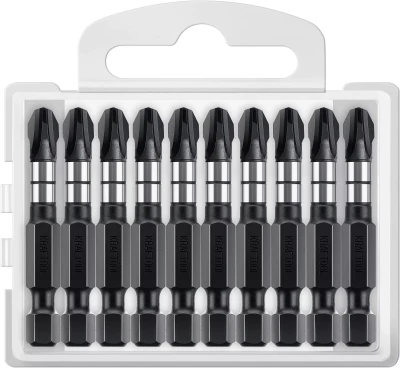 Биты для ударных шуруповертов KRAFTOOL Impact Pro PH 26191-3-50-S10