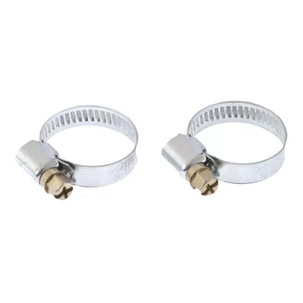 Хомуты металлические 8-12мм 2 шт ширина 9 мм СИБРТЕХ 47654 купить в Сургуте