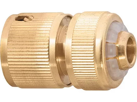 Соединитель латунный быстросъемный для шланга 1/2&quot; аквастоп  PALISAD 66240 купить в Сургуте