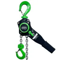 Таль ручная рычажная HITCH LH201-GSB 1 т 9 м. Гальваническая цепь. Защита от перегруза (SZ060971)