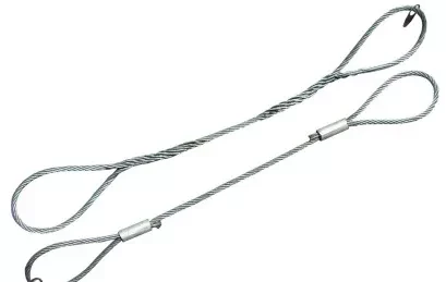 Строп канатный петлевой СКП 14 т  L=4 м опрессовка купить в Сургуте