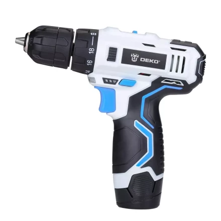 Дрель аккумуляторная DEKO GCD12DU3 SNOW WHITE SET1, 063-4170 купить в Сургуте
